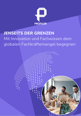 Landing Page Grafik - Jenseits der Grenzen mit Innovation und Fachwissen dem globalen Fachkräftemangel begegnen (280 x 400 px)